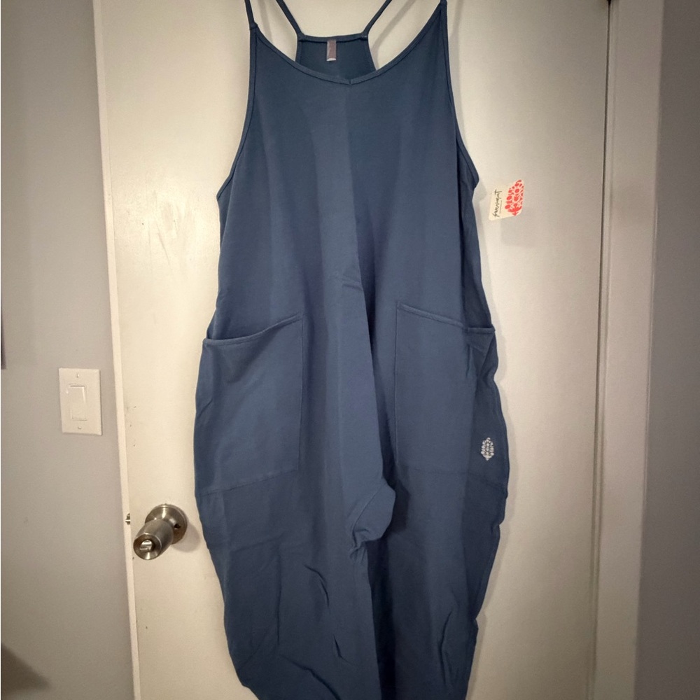 Free People Misty Blue Woman’s Jumpsuit